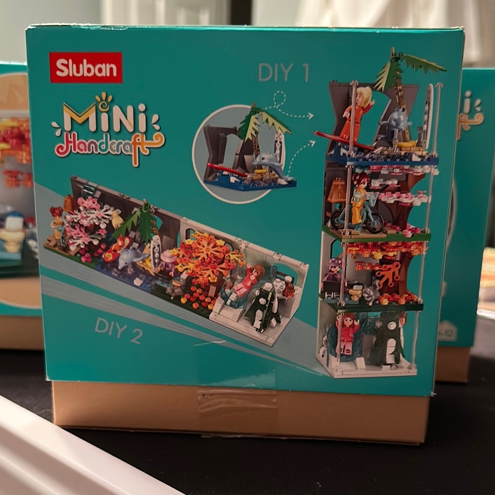 Mini Handcraft Building Blocks Set - Multicolor - Picture 3 of 9